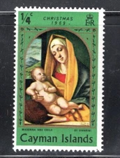 BRITISH CAYMAN ISLANDS  STAMPS  MINT  HINGED      LOT 1284CC