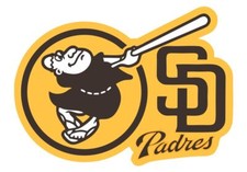 San Diego Padres MLB Baseball Sticker Decal S250