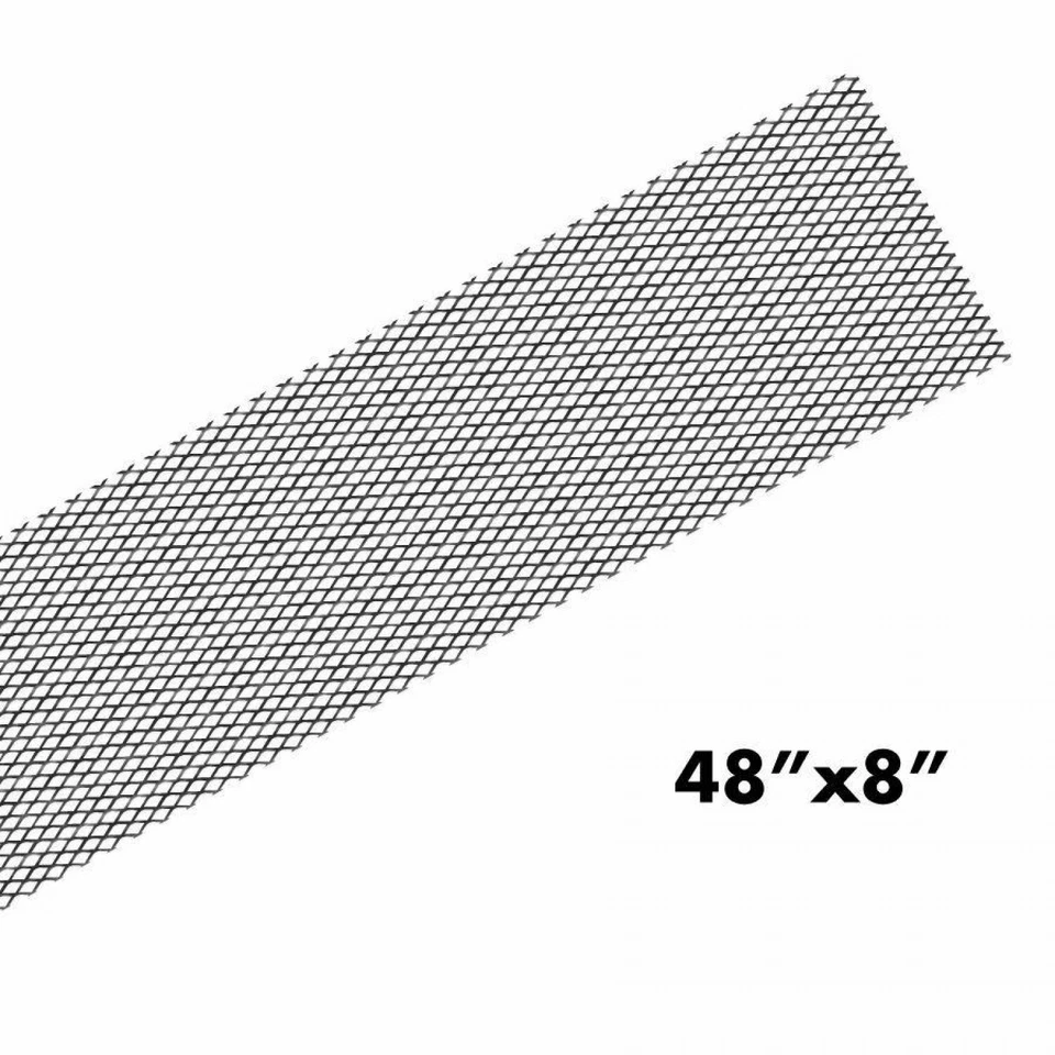 UltraMesh Negro Parrilla Malla 8 pulgadas x 48 pulgadas Hoja AutoLoc AUTUGMBK Personalizado Foto 3 de 4