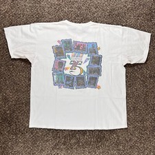 1995 Vintage Essence Festival Lineup T Shirt Size XL White Made in USA Nike