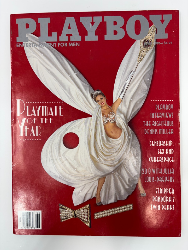 Playboy Magazine June 1996 • PM Karin Taylor • Stacy Sanches • Pandora