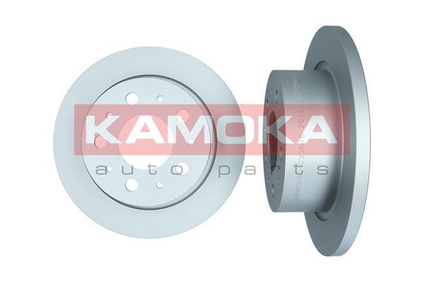 2X Kamoka 1033646 Bremsscheibe FüR CitroËN Passend FüR Fiat Peugeot-image