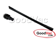 Flexible Long Reach 25" Crevice Tool Vacuum Attachment with Detachable Brush