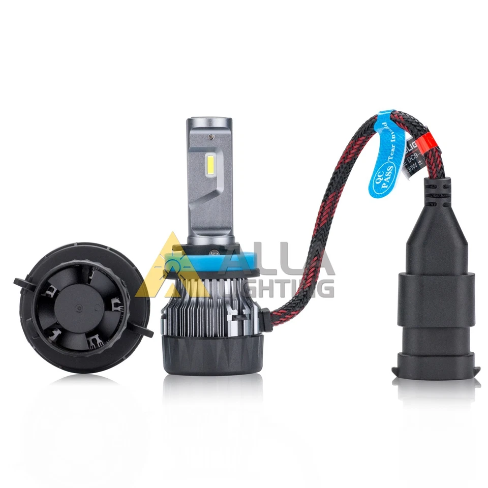 AllaLighting 10000LM LED H11 фары ближнего света лампа / противотуманная лампа золото желтый - Изображение 4 из 4