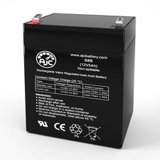 AJC Battery Compatible with CSB HR1221WF2 12V 5Ah UPS Battery