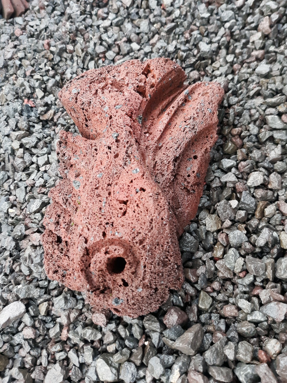 Fish cave theme aquarium fishtank decoration rock stone decor carved lava guppie