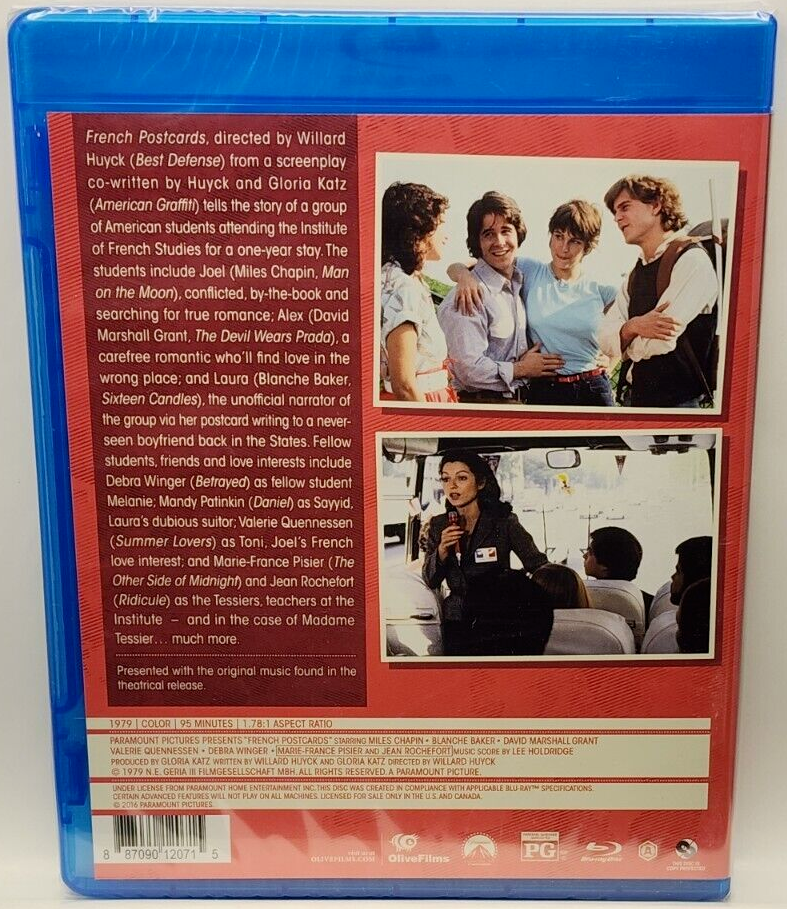 French Postcards (Blu-ray, 1979) for sale online | eBay