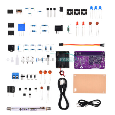DIY Kit Geiger Counter Module Nuclear Radiation Detector With Sound Light Alarm