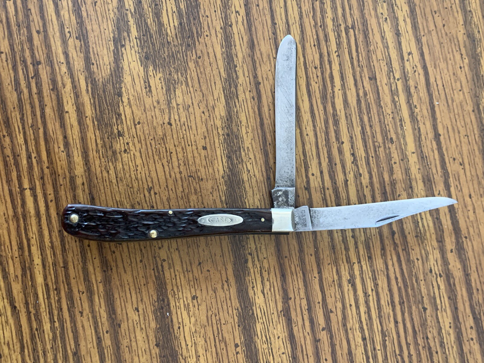 Vintage Case XX Trapper 2 Blade Pocket Knife 1940-1964