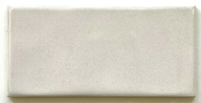 3x6 Bella Soft Gray Glossy Artisan Surface Subway Ceramic Wall Tile MADE IN USA