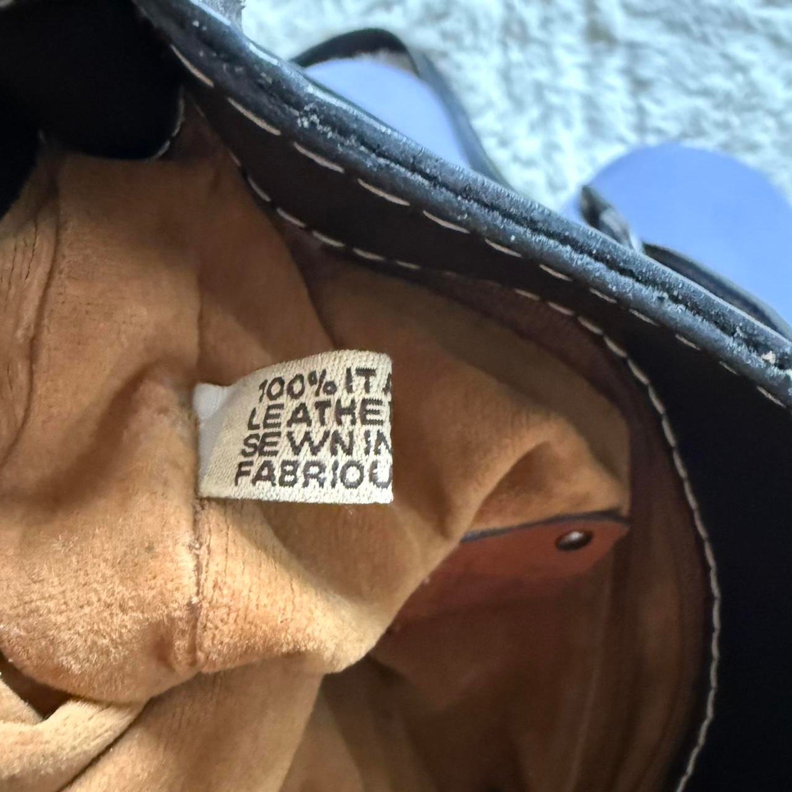 Vintage Patricia Nash Italian Leather Crossbody B… - image 8