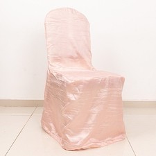 Crushed Crinkle Taffeta Stretchable Banquet CHAIR COVER Party Decorations