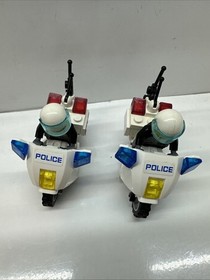 Lego 7235 City Police Motorcycle Complete Lot