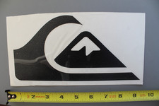 Quiksilver Surf Black Wave Mountain OG QS1 Vintage Surfing STICKER Window DECAL