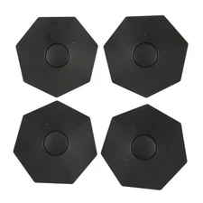 Weather Completes Set of 4 Wheel Center Hubs Caps Covers for Automobile Ensur...