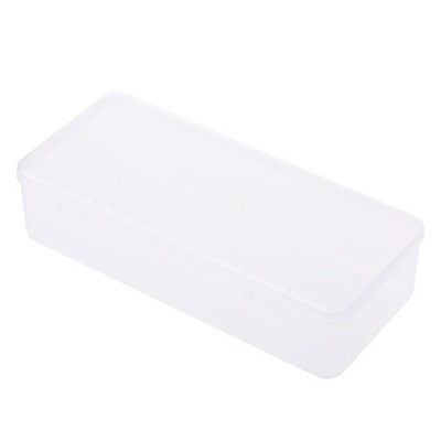 Rectangular Plastic Clear Storage Box Jewelry Container for Case Bead Organizer