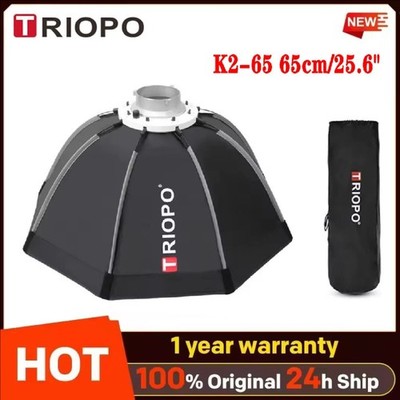 US TRIOPO K2-65 65cm/25.6'' Quickly Release Bowens Mount Flash Octagon Softbox