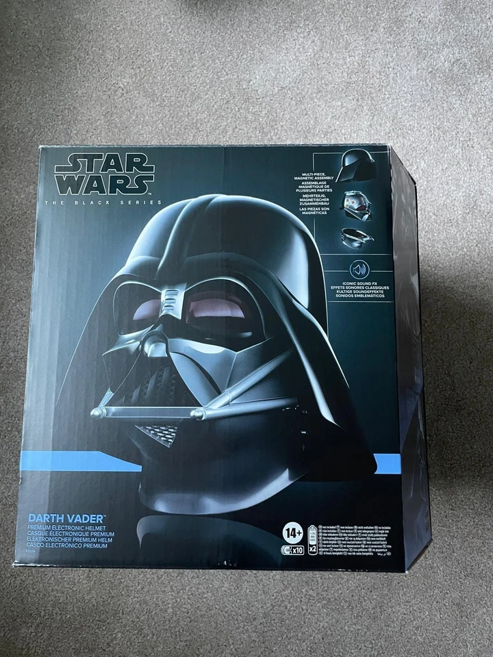 Star Wars Black Series Premium Electronic Helmet - Darth Vader (BNIB / Sealed) - Image 3 of 4