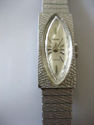 Gruen Swiss 10k 1/20 GF RGP Ladies Manual Wind Watch 17 Jewels Runs Great Rare