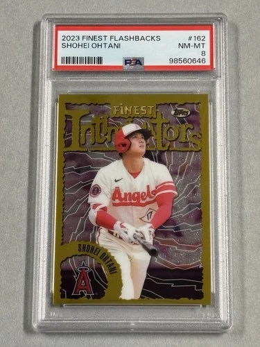 2023 Topps Finest Flashbacks Shohei Ohtani #162 PSA 9 MINT WBC