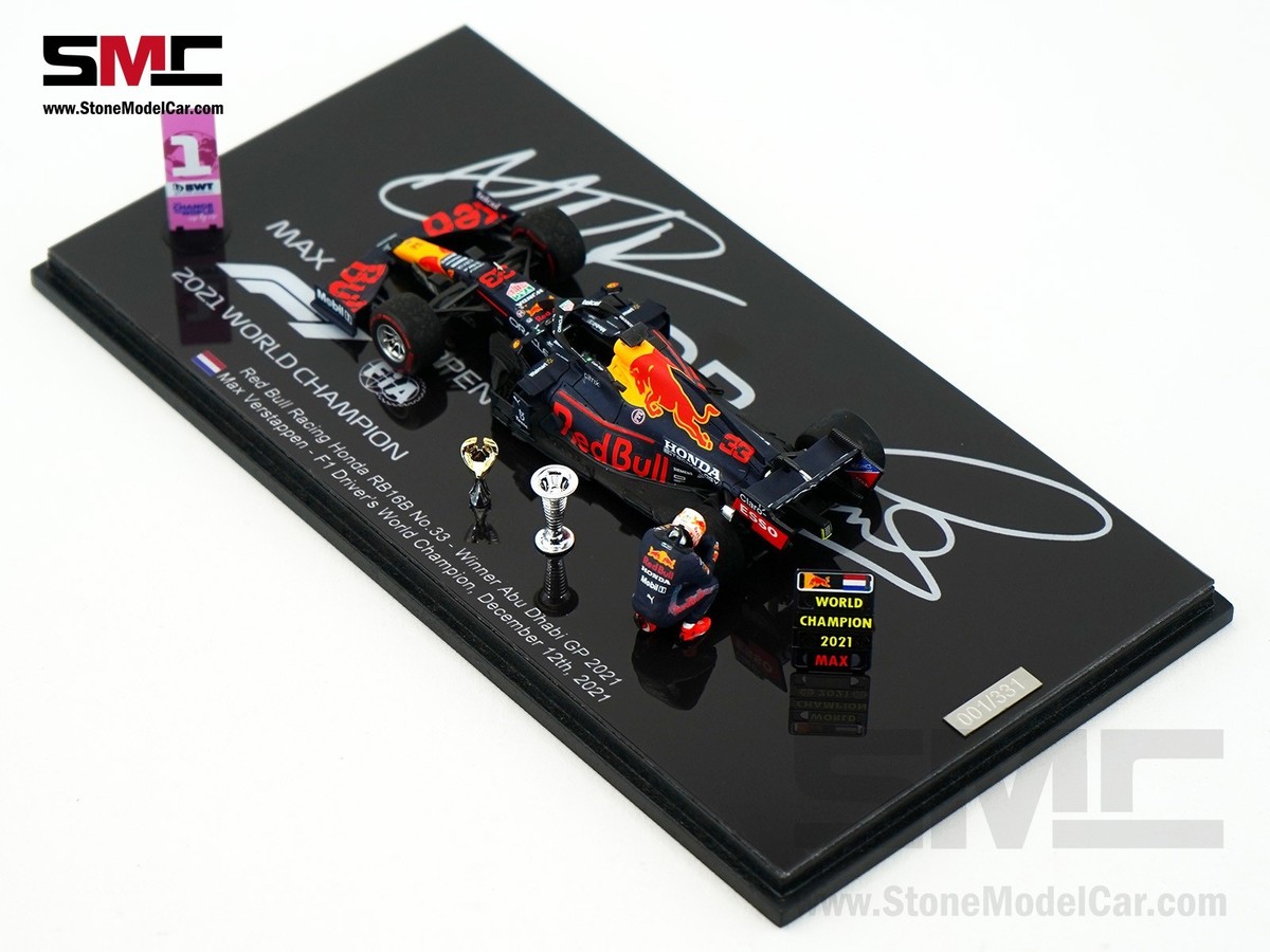 [SMC限定版] スパーク RB16B 1/43 Abu Dhabi マックス Red Bull RB16B Max Verstappen Abu Dhabi GP 2021 F1 World Champion