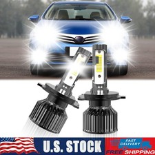 For Toyota Corolla 1998-1999 2000 Led Headlight Kit Combo Bulbs High Lo Beam For Toyota Corolla 1998-1999 2000 Led Headlight Kit Combo Bulbs High Lo Beam