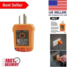 Klein Tools GFCI Receptacle Tester - Fast, Reliable Electrical Safety Inspector