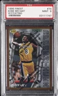 1996 TOPPS FINEST W/COATING #74 KOBE BRYANT ROOKIE RC PSA 9