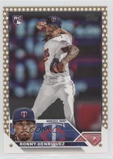 2023 Topps Complete Set Fanatics Exclusive Gold Star Ronny Henriquez #372 e9p