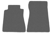 Vorne Fußmatten für Mercedes C cl W201 1982-1993, Graphit Velour