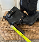 Tory Burch Black Leather High Heel Bootie;  Size 6.5 - Rare Find - $250 Retail — photo 3
