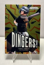 2025 Panini Prizm - Dingers! James Tibbs III #25 - San Francisco Giants