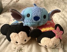 Disney Tsum Tsum Hawaii Aulani Stitch & Mickey Mini Plush Set — listing 3