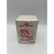 Vintage Adams Magic Milk Pitcher Vanishing Trick 5588 S.S. Adams Co Boxed