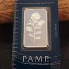 PAMP Suisse 1 Troy Ounce .999 Fine Silver Bar 999.0 Bullion Investment