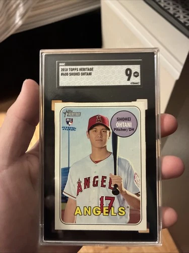 2018 Topps Heritage Shohei Ohtani #600 (RC) SGC 9