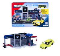 Majorette BMW Showroom Set + 1 Auto Majorette