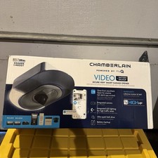Chamberlain B4655T 3/4 HP Belt Garage Door Opener Camera Backup Battery NEW