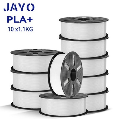 JAYO 11KG PLA+ White 3D Printer Filament 1.75mm PLA PLUS 3D Consumables for Toys