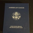 2002 W American Eagle Silver Proof, in OGP w/COA #28