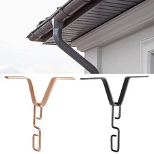 Rain Chain Gutter Adapter Standard-sized Gutters Electroplating Black Zinc