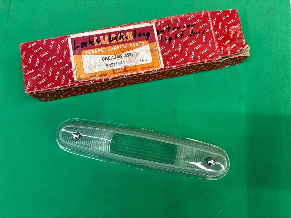 Lente intermitente frontal/lateral L663 Vauxhall Envoy & Victor NOS Lucas para autos 1961 Foto 2 de 4