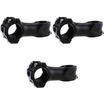 3 stücke Mountainbike Rennrad Aluminiumlegierung Griff Bar Riser (schwarz)