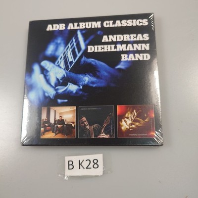 Andreas Diehlmann Band ADB Album Classics 3 CD Box Set Blues Rock Neu OVP