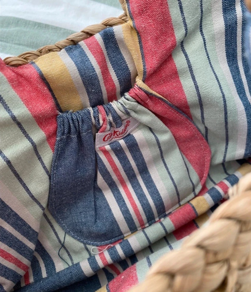 Cath Kidston Authentic Vintage Straw Basket/Bag Immaculate Very Good Condition - Image 3 of 4