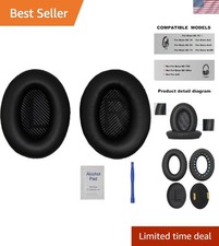 Replacement Ear Pads for Bose QC35/QC35 II - Noise Cancelling Comfort