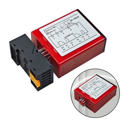 Vehicle Loop Detector 115x75x38mm Red Plastic Housing for Gate Control