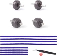 Soft Plush Strips and Wheels Kit Compatible with Dyson Vacuum Cleaner Soft