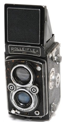 Vintage Rolleiflex Automat TLR w. Zeiss Jena Tessar 3,5/7,5cm 6x6 NOTTESTED For