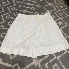 A New Day Women's Linen Blend Skort Size 6